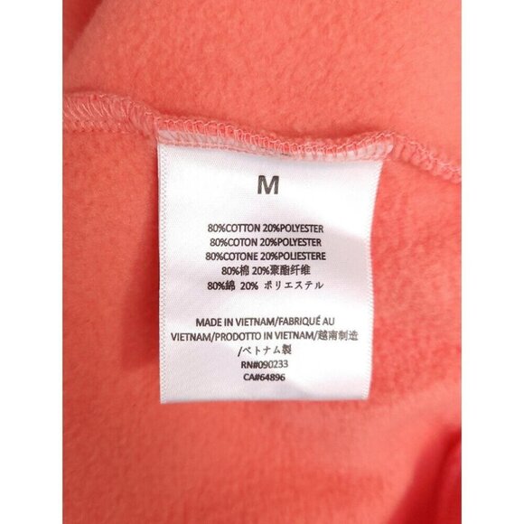 Fear Of God Essentials Cotton-Blend Hoodie Size M Mens Coral AS-IS - Picture 11 of 12